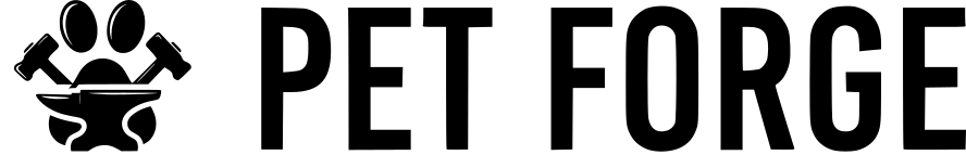 pet forge logo long